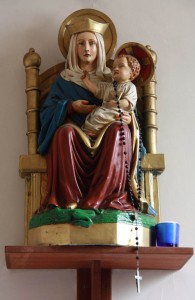 The statue of OLW at Holy Trinity Church