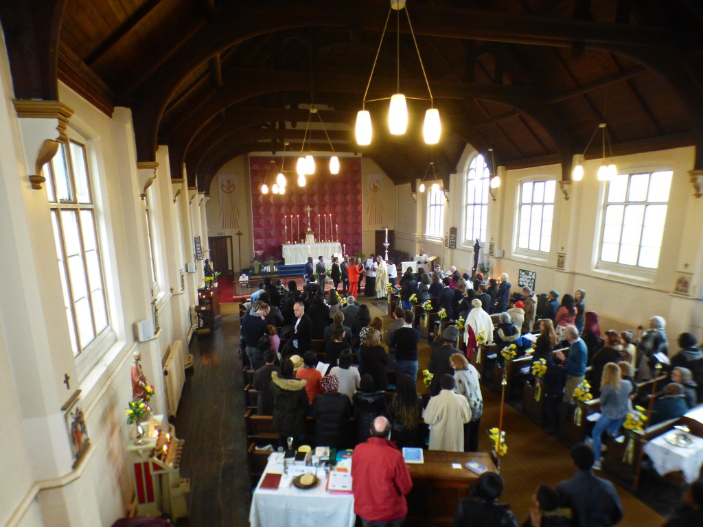 Mass on Easter Day 2018